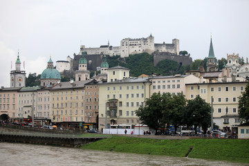 Fototapeta na wymiar Salzburg Castle, Austria