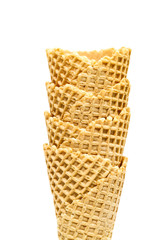 Gestapelte Eistüten