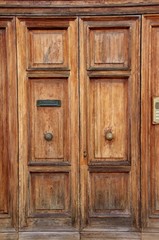 A High Dynamic Range image of a door in Venice Italy.