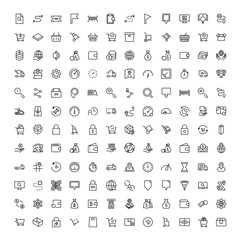 Electronic commerce flat icon