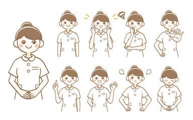 看護師　ナース　セット