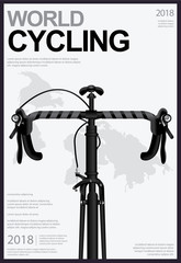 Cycling Poster Design Template Vector Illustration