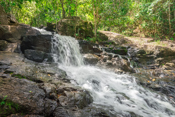 Nature with waterfall and stream in Itacare