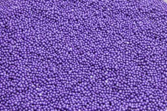 Purple Polysterene Balls background