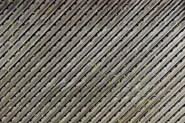 Wooden decorative fence