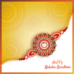Rakhi, Indian brother and sister festival Raksha Bandhan concept.