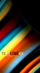 Blur color wave lines abstract background