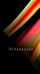 Blur color wave lines abstract background