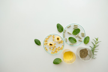 herbal alternative medicine,cosmetic nature skincare and essential oil aromatherapy .organic natural science beauty healthy product.mock up.