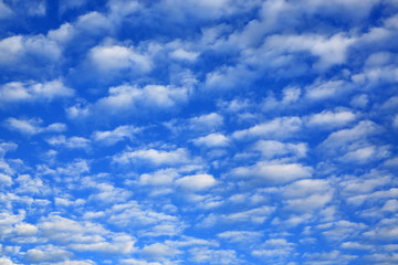 Obraz premium Abstract clouds on the blue sky.
