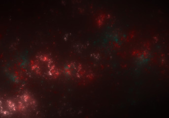 Fototapeta na wymiar fractal nebulae 