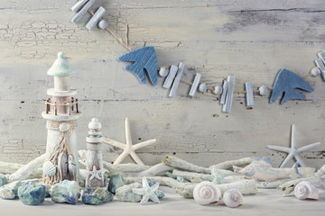 Marine life decoration