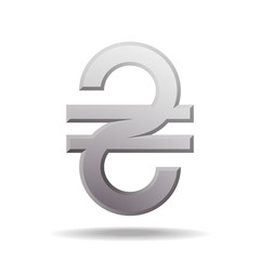 Ukrainian Hryvnia currency sign