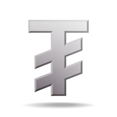 Mongolian tugrik currency symbol