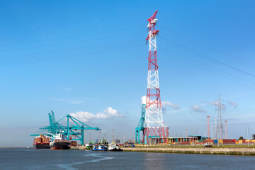 Antwerp harbor