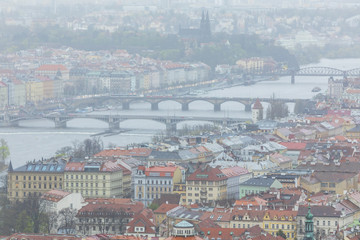 After the rain in Prague, Czech Republic