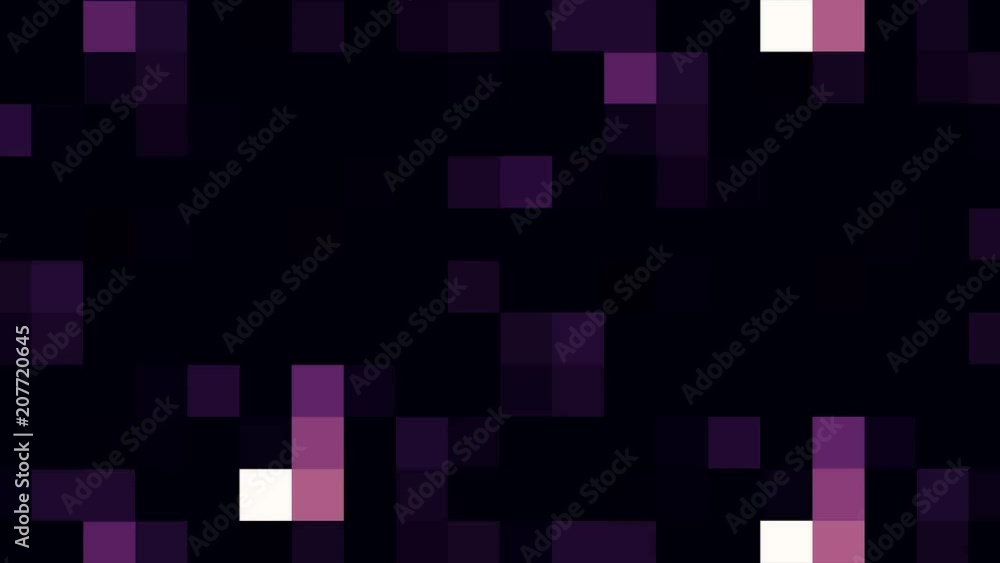 Poster random changing geometrical graphics shapes colored figures motion animation. triangles abstract bac