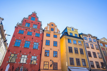 Fototapeta premium Gamla Stan old town in Stockholm city, Sweden
