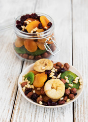 Mixed dried fruits