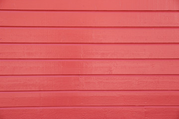 Slice the red siding on old house