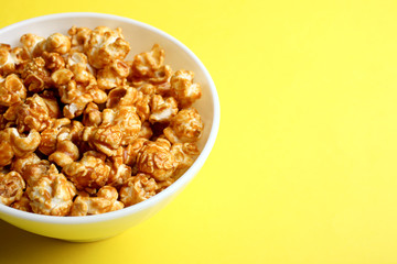 Sweet caramel popcorn