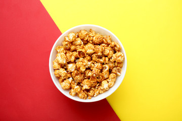 Sweet caramel popcorn