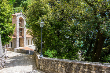 Greccio, Italy.  hermitage shrine erected by St. Francis of Assisi