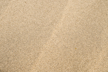 Fototapeta na wymiar The pure and crystal sands