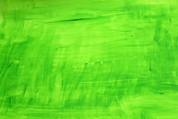 Green Acrylic paint background