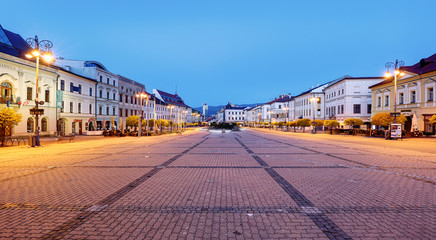 Obraz premium Slovakia, Banska Bystrica main SNP square