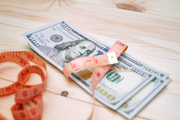 Heap of money measurment