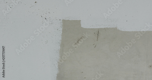 Painted Concrete Ceiling Into White Stock Photo And Royalty