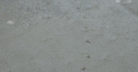 leveling floor with self leveling wet floor