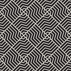 Vector seamless pattern. Modern stylish abstract texture. Repeating geometric tiles..