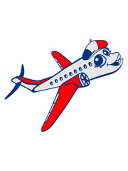 hut frankreich französisch lebendig gesicht comic cartoon süß niedlich linienflugzeug flugzeug fliegen pilot urlaub reisen flug jumbojet groß design cool clipart