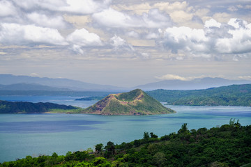 Beautiful landscape at Tagaytay