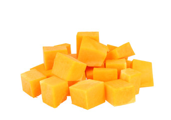 Butternutsquash Cubes