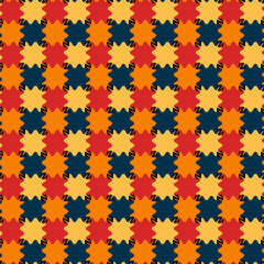 Seamless pattern of geometric shapes. Texture backdrop. Geometric abstract background for textile, wallpaper, gift.