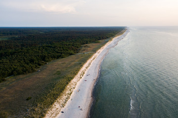 beach aerial