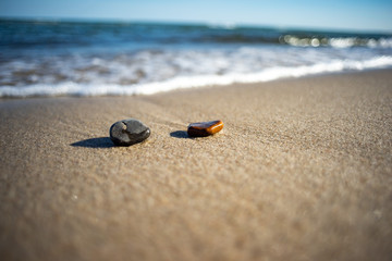 Stones on the beach 1