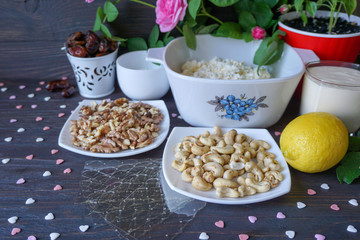Ingredients for Cheesecake