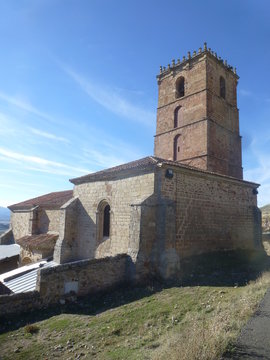 Atienza en Guadalajara. Pueblo historico de la comunidad autónoma de Castilla La Mancha (España)