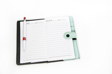 Notebook with glasses on smartphone and more