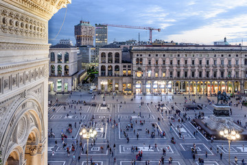 Milano, piazza duomo