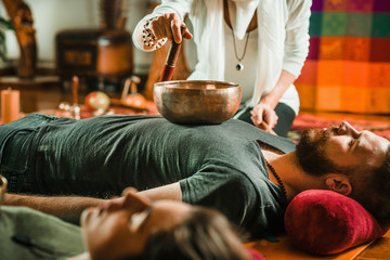 Tibetan singing bowl