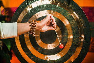 Gong in sound therapy