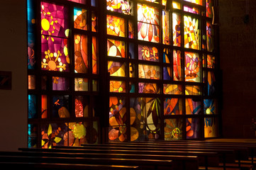 Kirchenfenster in Algund
