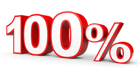 One hundred percent off. Discount 100 %.