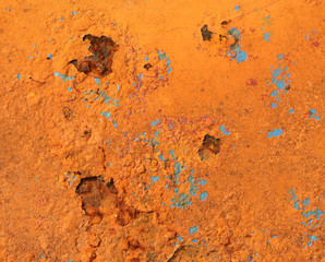Rusty metal texture