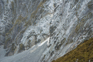 Fototapeta na wymiar Huaraz Santa Cruz Treking in Peru Mountains